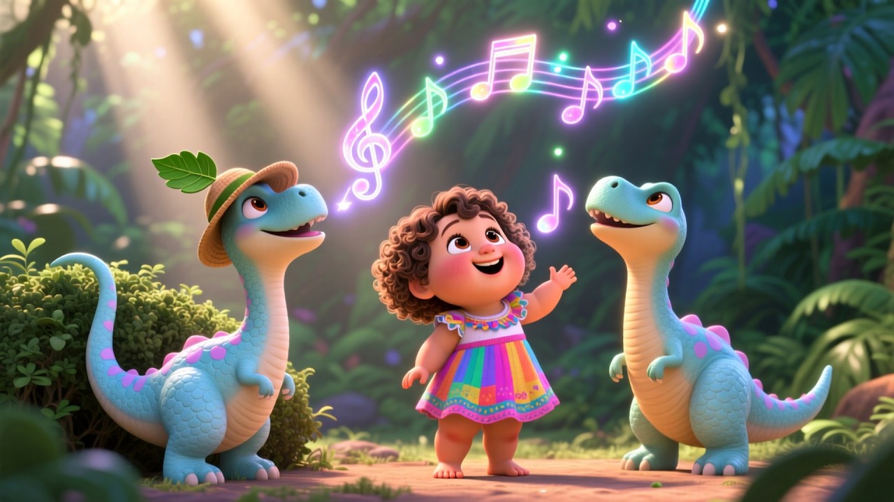 Little Dino | Fun Dinosaur Song for Kids | Playful Nursery Rhyme
