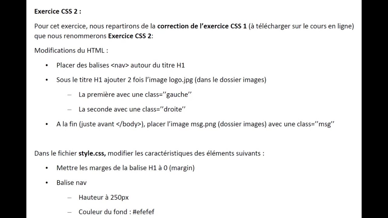 Correction TP 4   CSS