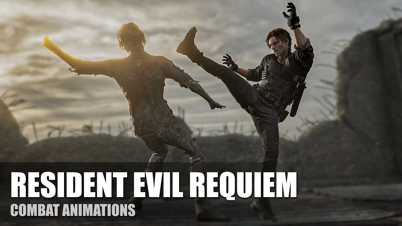 RESIDENT EVIL REQUIEM - Combat Animations