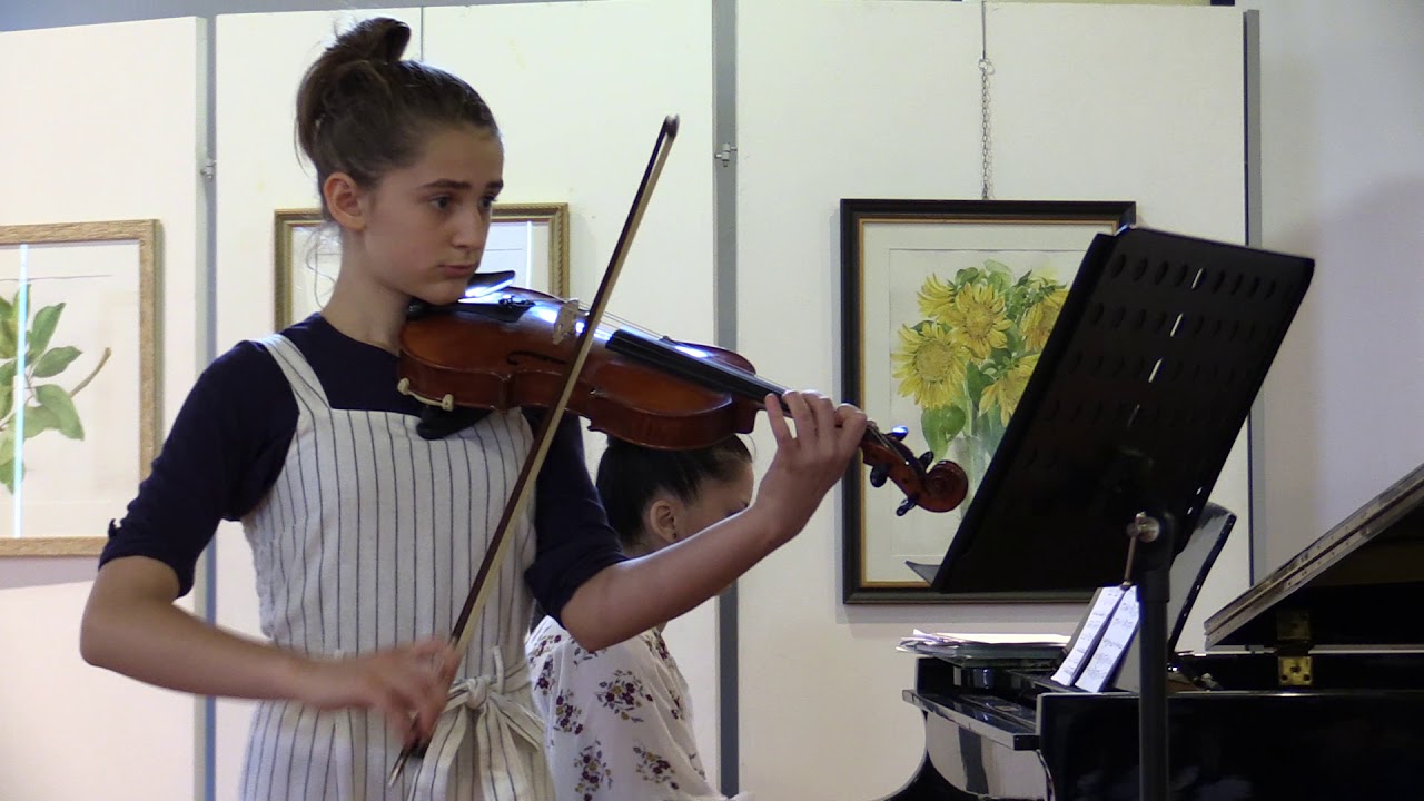 Ginevra Comellini - Saggio della classe di Violino del M° Alessandro Perpich-- 2019