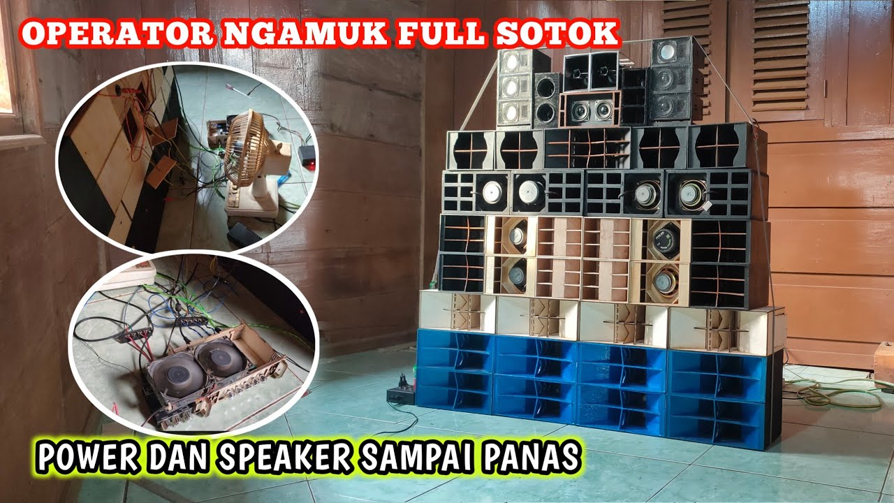 SPEAKER SAMPAI KOBONG‼️ CEK SOUND 18 SUB TATANAN GEDUNG BIKIN PANIK#brewogaudio #battle #miniatur 
