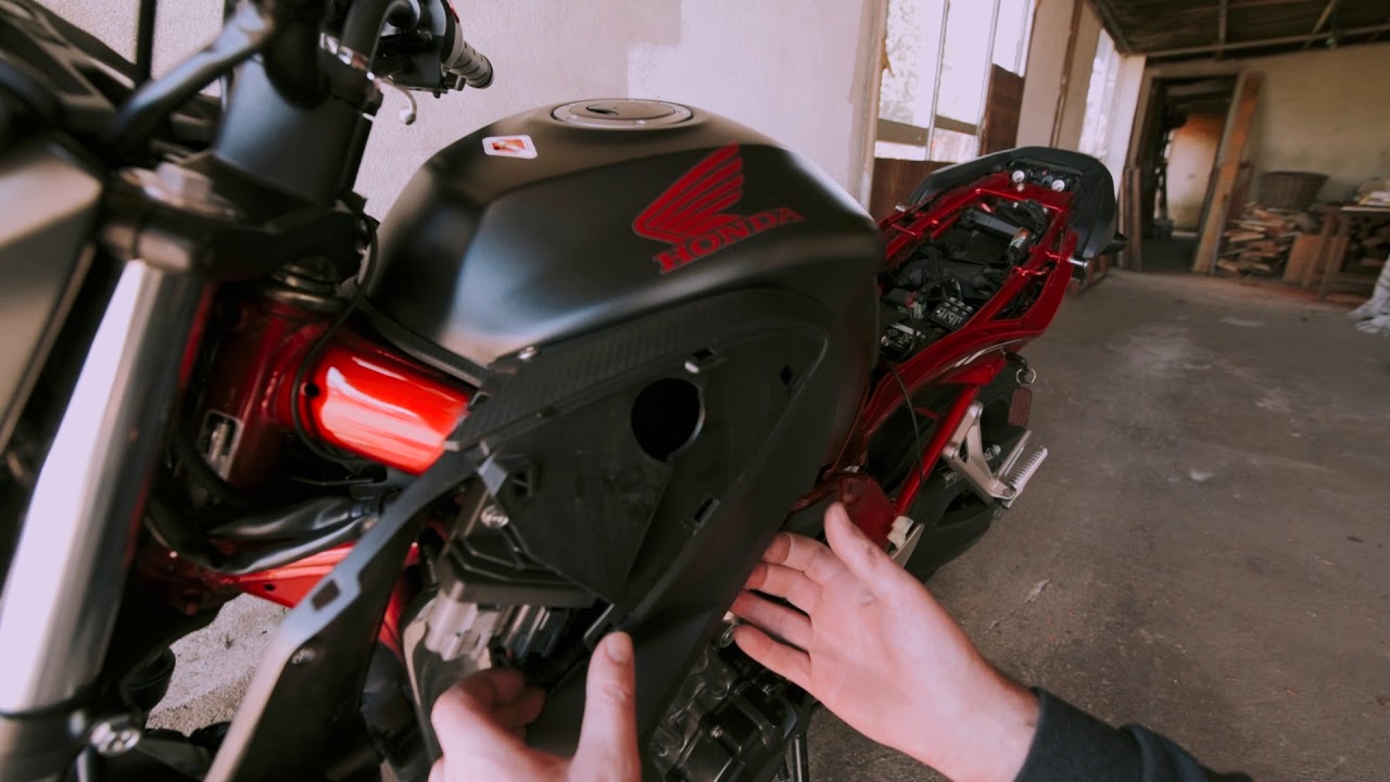 Instalação do Filtro de ar K&N // Honda CB650F
