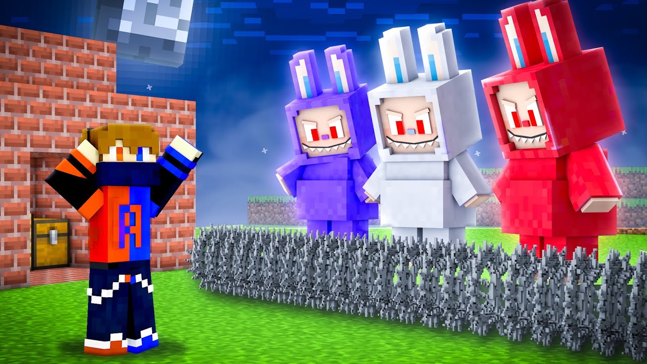 Security House vs Labubu Doll in Minecraft
