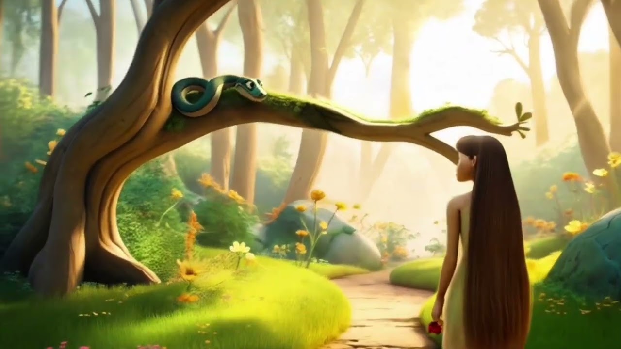 L'observateur Ennuy&eacute; : l'histoire d'un Serpent (French Subs) -histoire biblique anim&eacute;e🙏✝️
