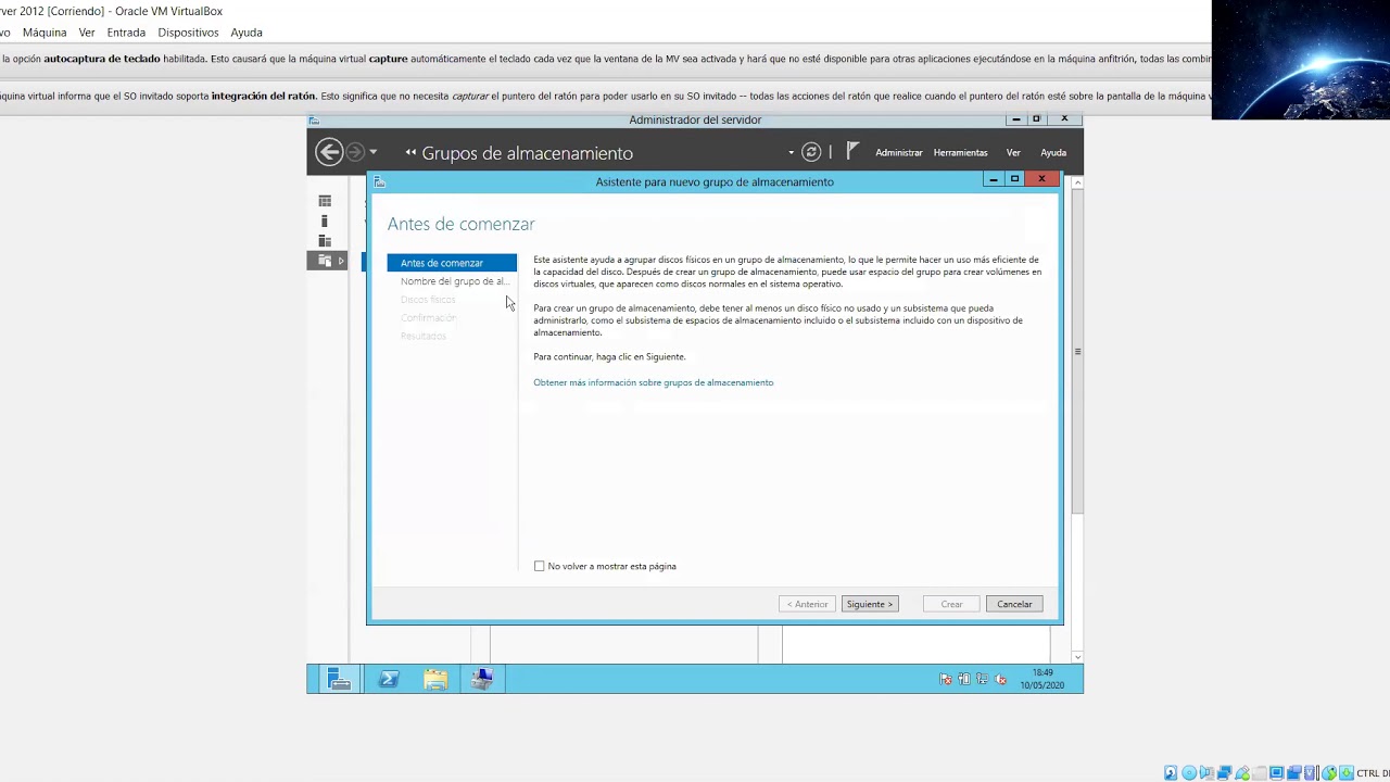 CREACION DE UN RAID 10 WINDOWS SERVER2012