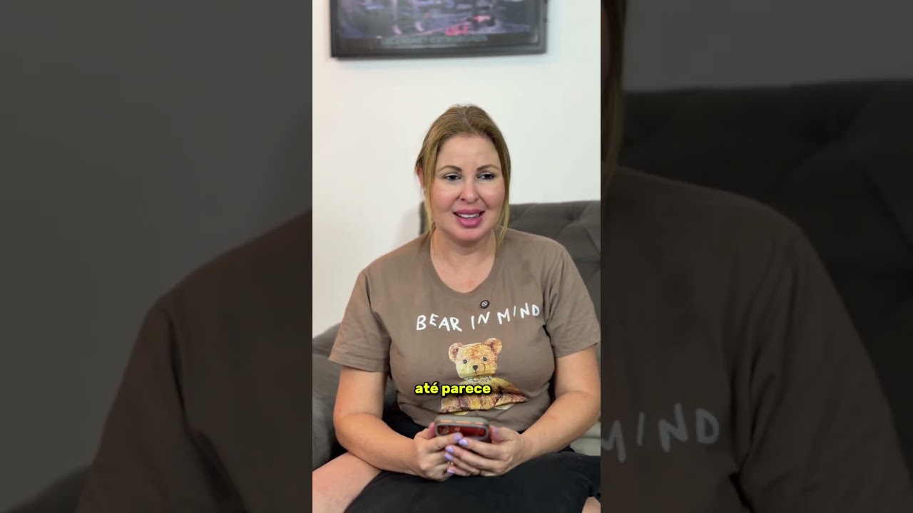 Ela finge que não vê, para não perder seu casamento