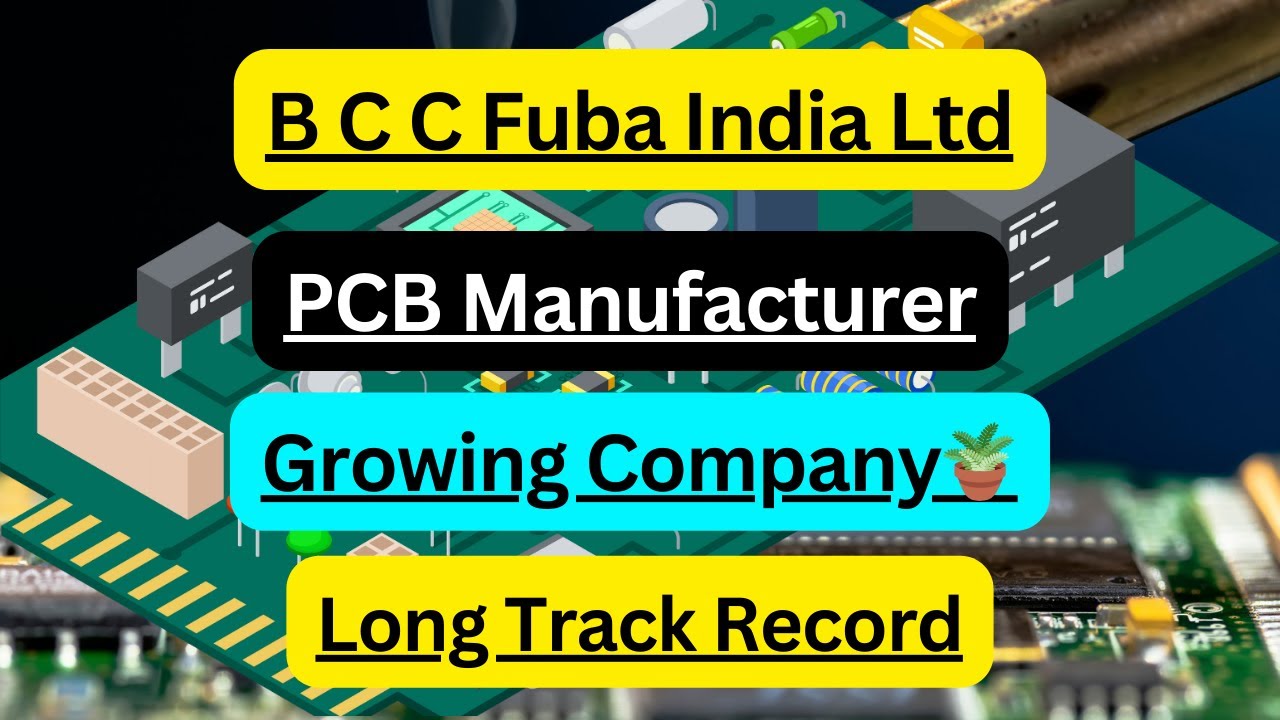 B C C Fuba India Ltd | Latest News | PCB Manufacturer | In Depth Analysis | #bccfuba @finbiz24