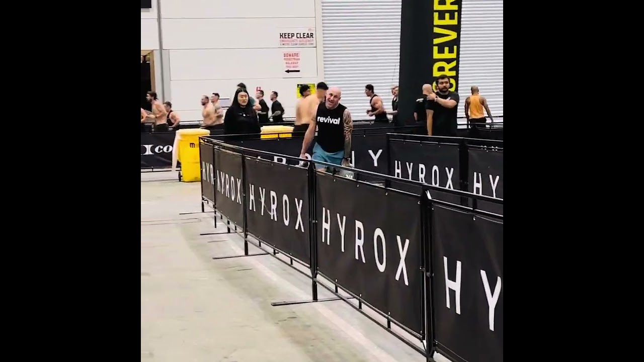 Hyrox Melbourne 2024 Farmers Carry 1min 11sec
