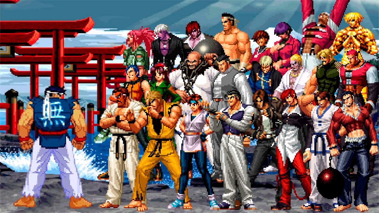 Шин Рю против Супер Короля Бойцов Team Mugen