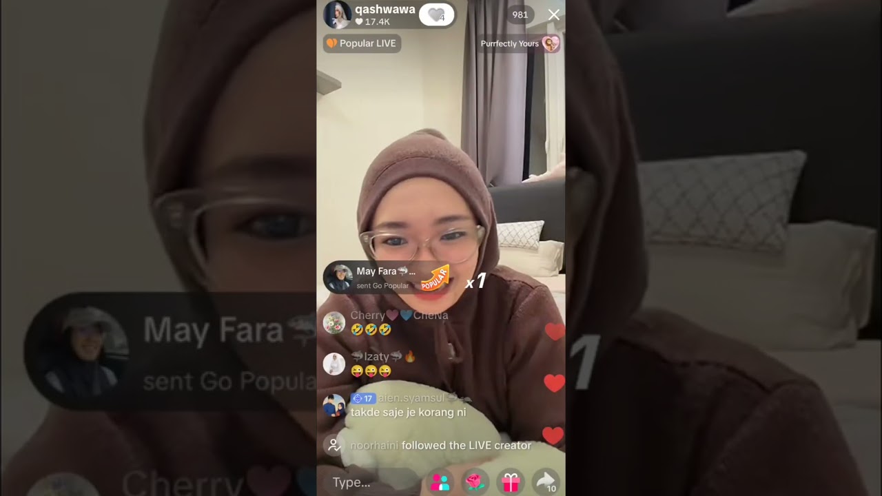 Qash Live 15.02.2026  II  Unboxing hadiah M&G II Raja Perfume II Fun Walk Putrajaya