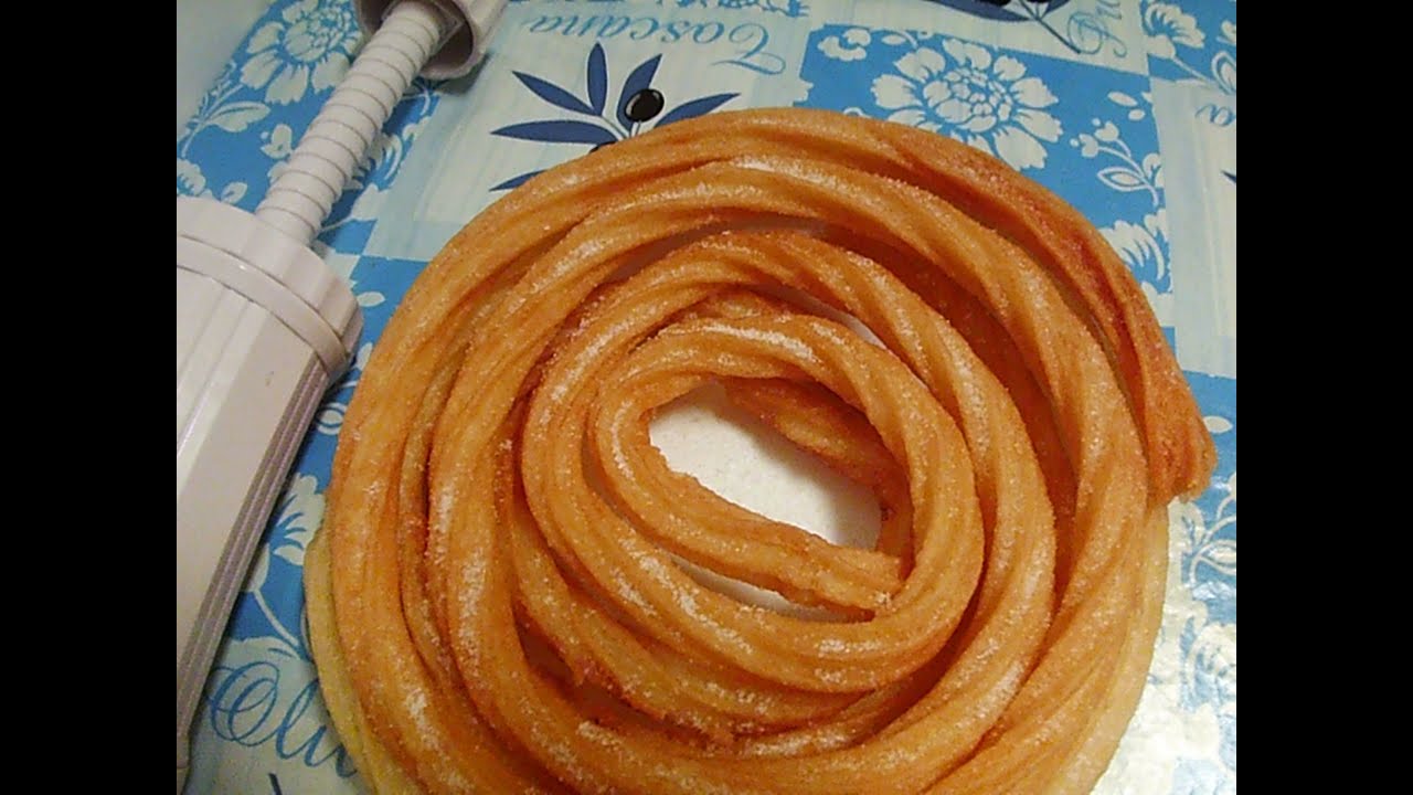 receta de churros españoles inmejorable,,,harina agua y sal tradicional