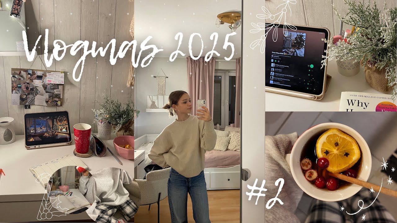 Dekorujemy m&oacute;j pok&oacute;j na święta, nie czuje vibe&rsquo;u świąt? | ❄️vlogmas #2