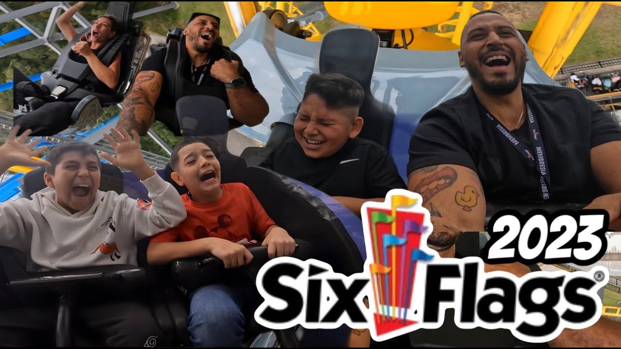 Six Flags con Gilo Vlogs 2023! así la pasamos en temporada de lluvia ! 