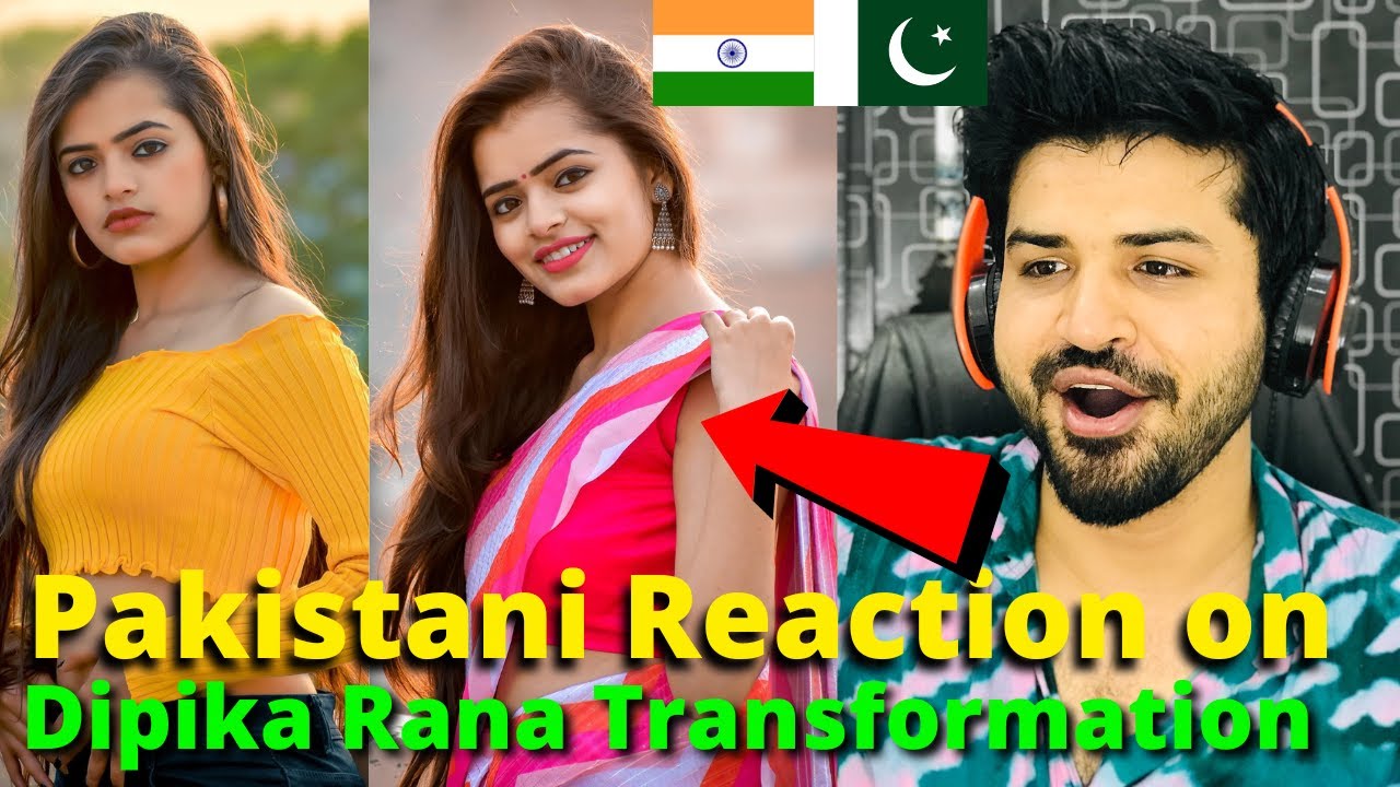 Pakistani React on Indian | Dipika Rana Transformation Slomo best instagram reels | Reaction Vlogger