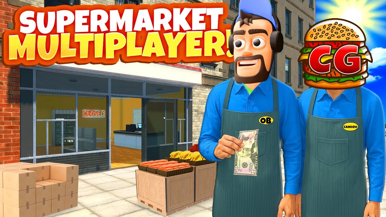 OB & I Tried the NEW Multiplayer Update in Supermarket Simulator!