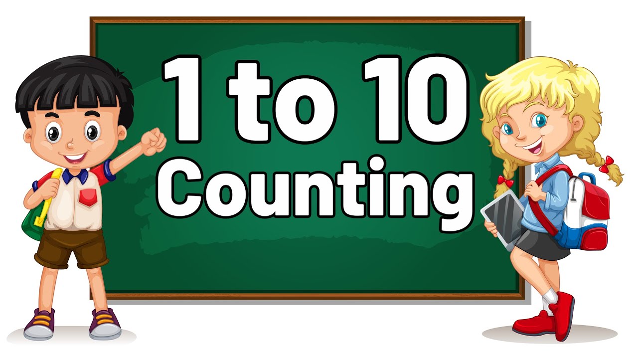Learn 1 to 10 Numbers  | 123 Numbers Name | 1234 Counting