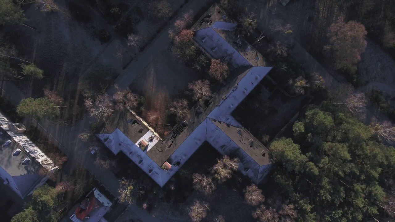 Ehemalige Kaserne Roßlau im Winter - DJI Phantom 4 - Lost Places