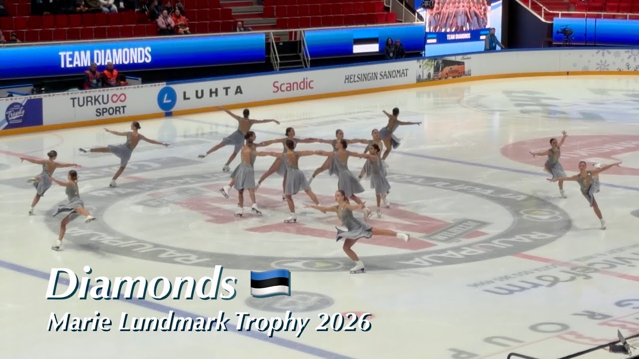 Diamonds FS 🇪🇪 Marie Lundmark Trophy 2026 - Synchronized skating
