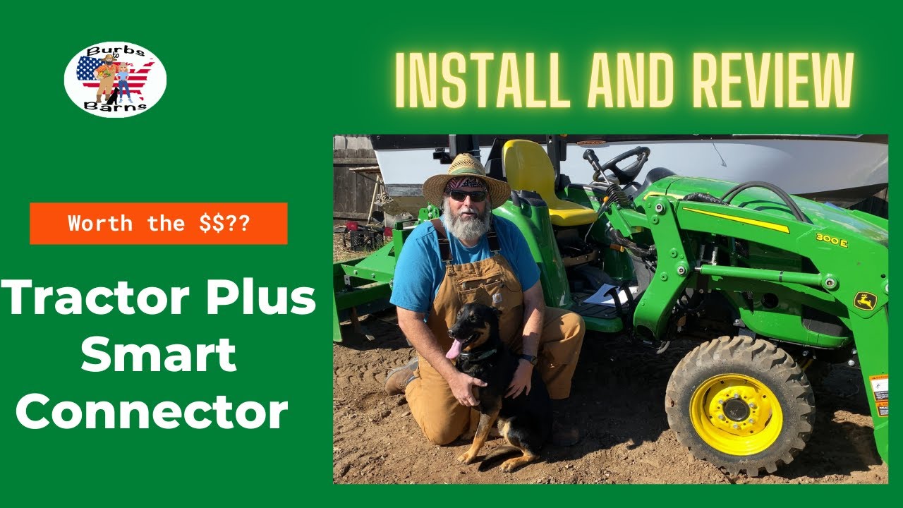 Установка и обзор интеллектуального соединителя John Deere Tractor Plus