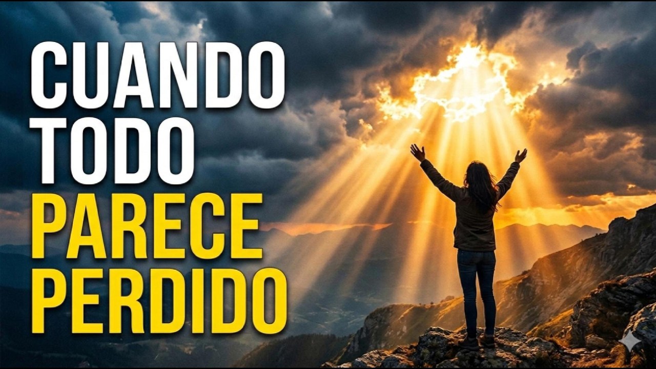 Cuando Todo Parece Perdido Escucha Esto 🙏 Música Cristiana que Trae Paz