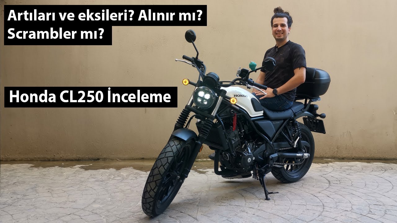 Honda CL250 İnceleme | Ortaya Karışık Japon Scrambler