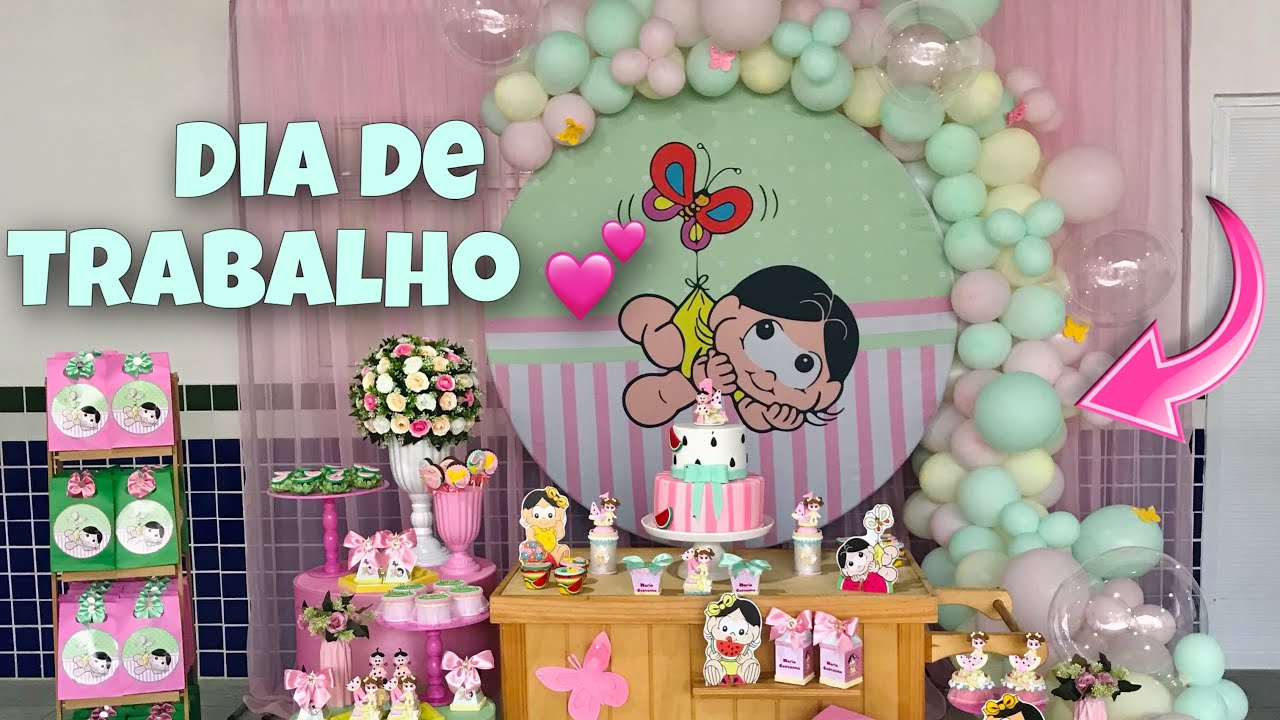 Dia de trabalho / Decora&ccedil;&atilde;o festa Magali Baby