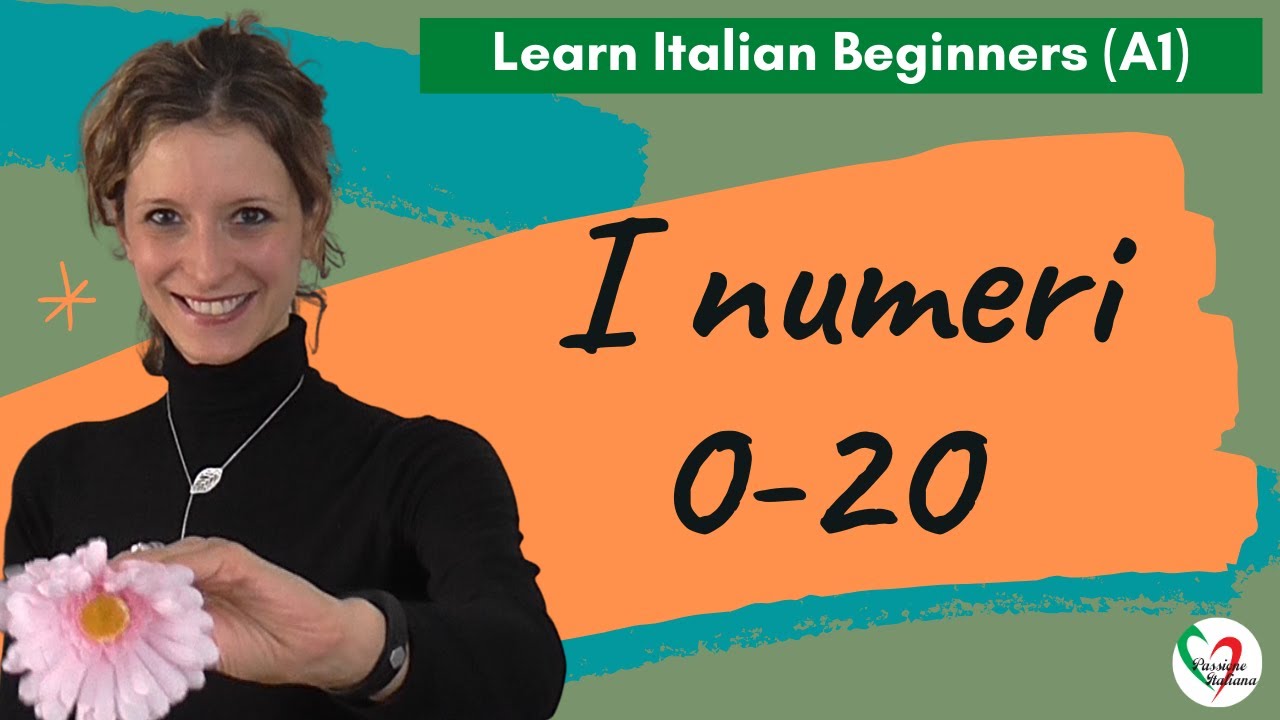 16. Learn Italian Beginners (A1): Numbers 0-20