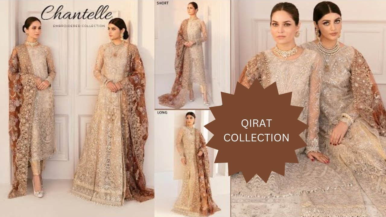 BAROQUE CHANTELLE EMBROIDERED NET CH11-03 WEDDING COLLECTION #qiratcollection #Chantelle #baroque