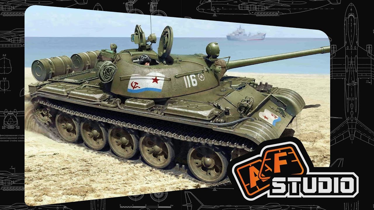 Т-55А - обзор модели