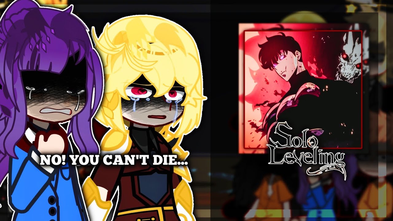 Solo Leveling reacts to Sung Jinwoo | Part 4 | Monarch Uprising| Gacha Tiktok