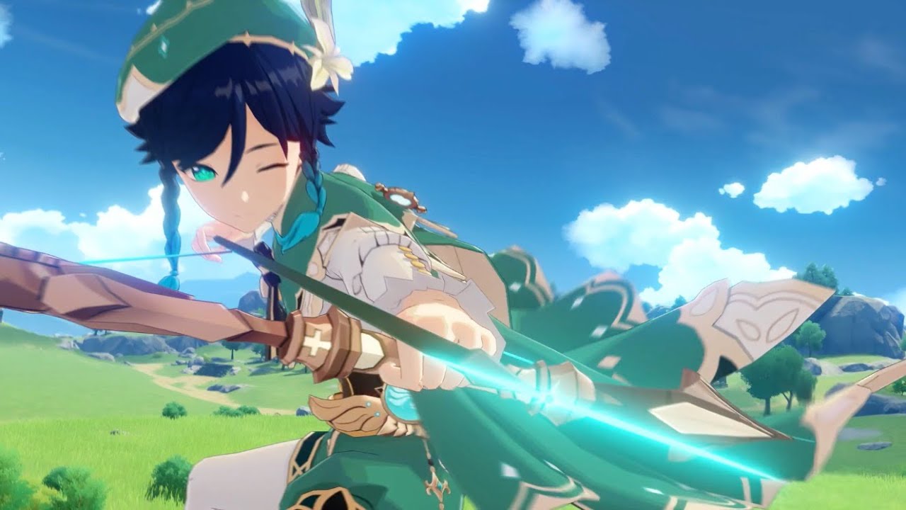 【原神】キャラクター実戦紹介　ウェンティ(CV：村瀬歩)「詩人の仕事」