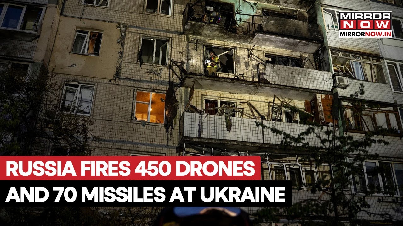 Россия выпустила 450 беспилотников и 70 ракет по Украине в преддверии мирных переговоров с США | ...