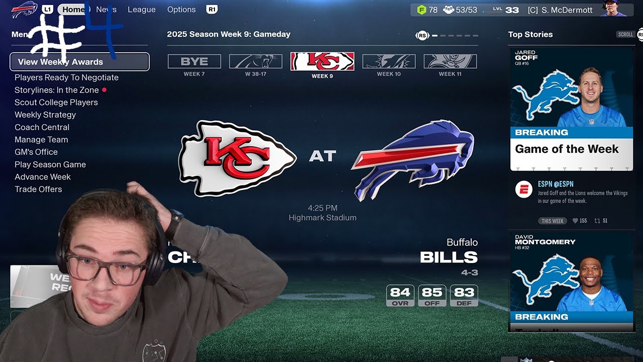 I'm the New Head Coach for the Buffalo Bills | Madden 26 Franchise: Buffalo Bills #4