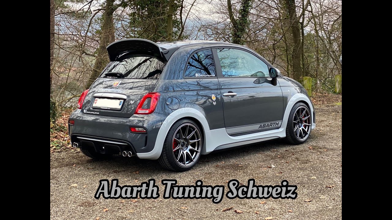 500 Abarth 695 70 Anniversario Tuning Lowered Wheels