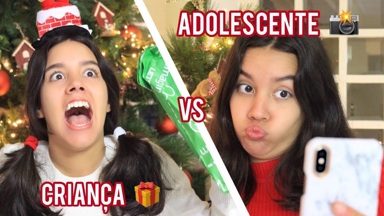 Criança VS Adolescente (no Natal)