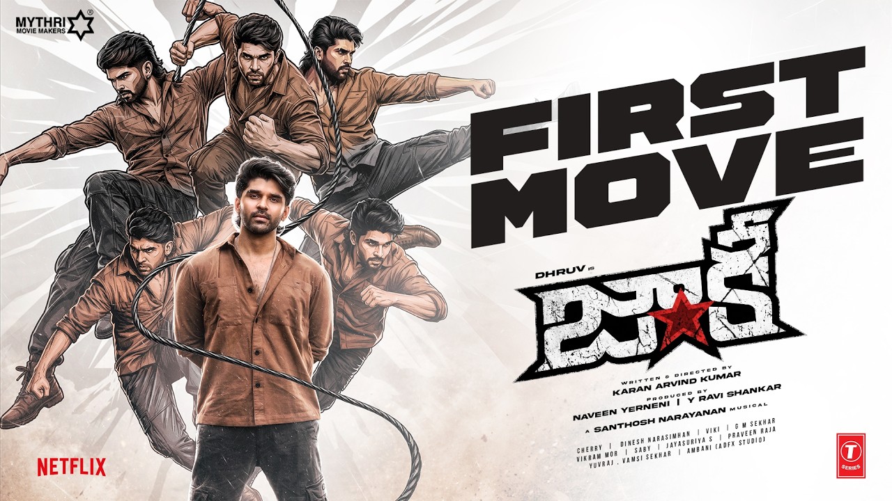 Jackie - First Move ( Telugu ) | Dhruv | Sai Dheena | Karan Arvind | Santhosh Narayanan