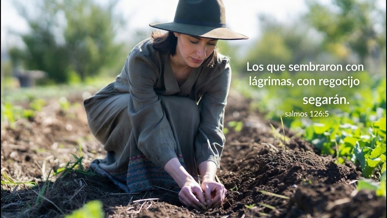 el secreto bíblico para no rendirte cuando no ves frutos | salmo 126:5–6