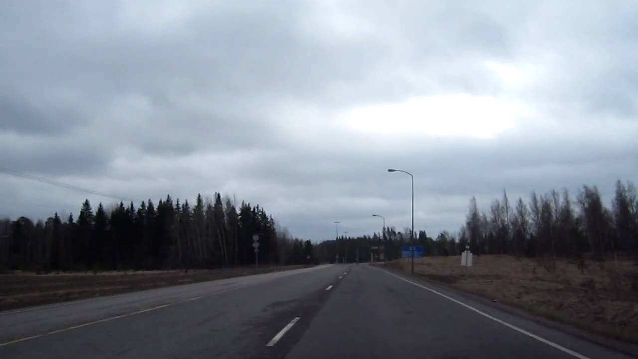 Imatra, Border station Finland-Russia.MOV