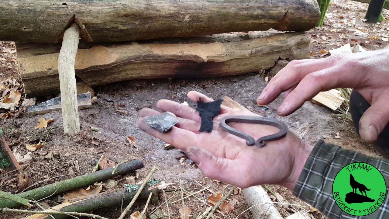 Bushcraft Basis 2: Vuur met vuurslag en vuursteen