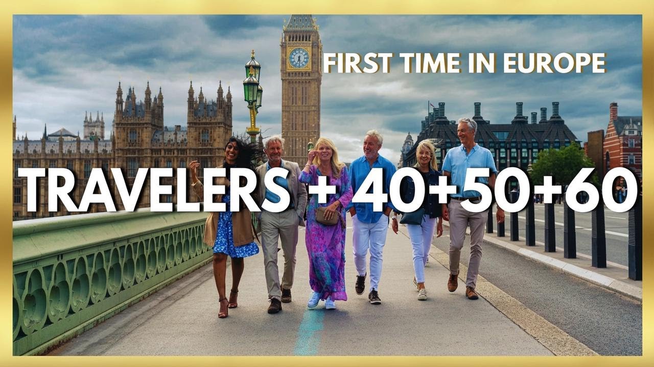 Traveling Europe for the First Time After 40, 50, or 60: Your Essential Guide