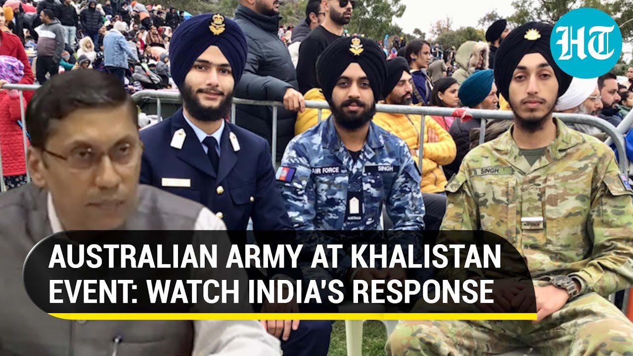 India slams presence of Australian Sikh soldiers' at pro-Khalistan event | 'Matter taken up...'
