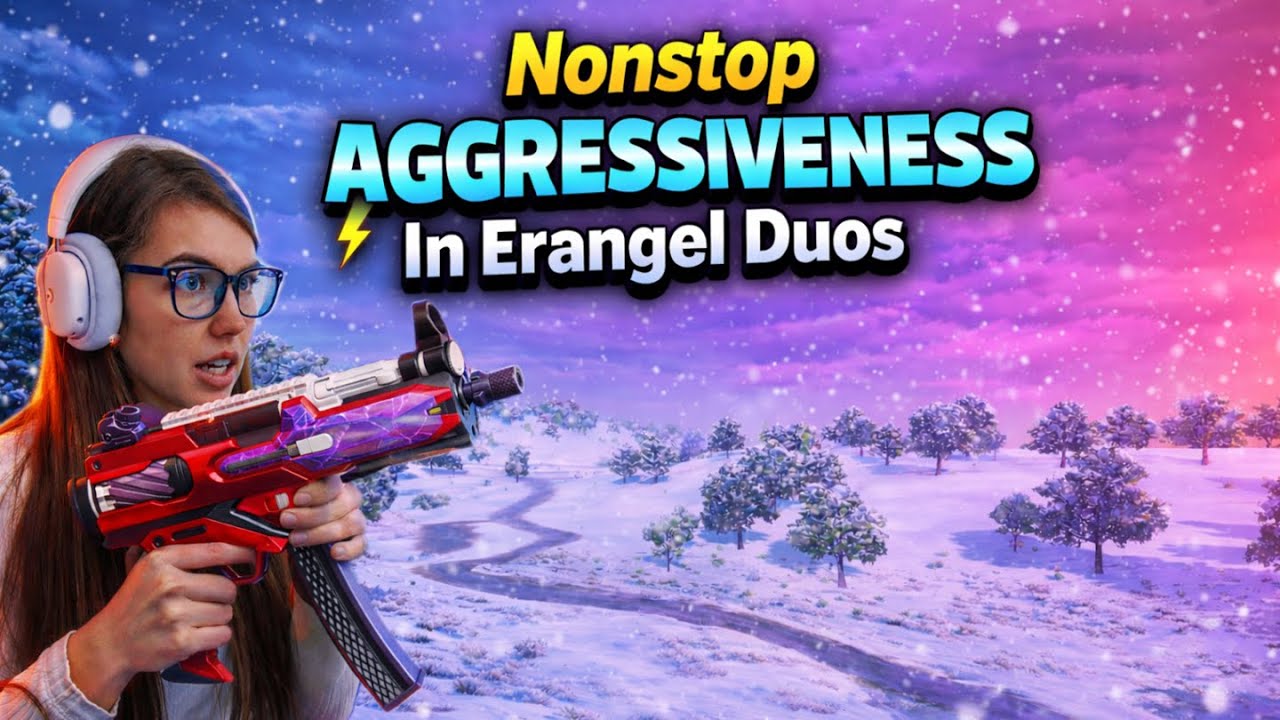 I Was On a MOMENTUM With MP5k & Kar98k in Snowy Erangel! | DanucD TV