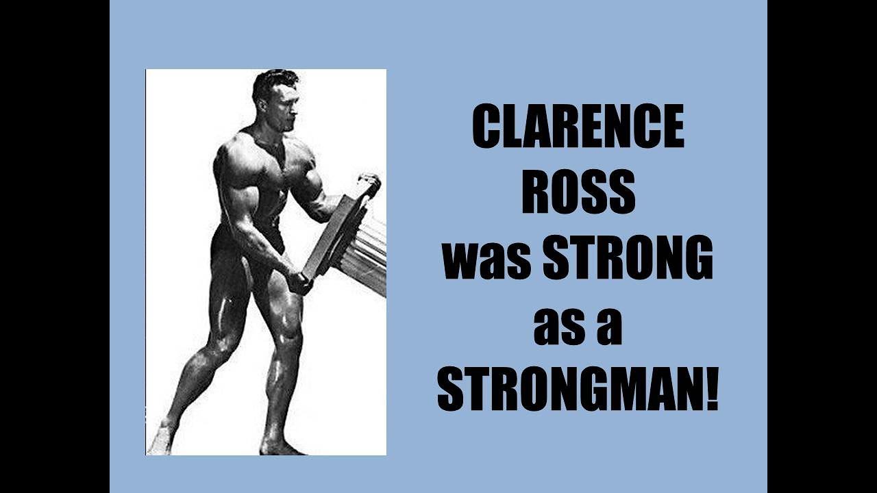 SUPER STRENGTH EXERCISES THAT MADE CLARENCE ROSS AS STRONG AS A STRONGMAN!