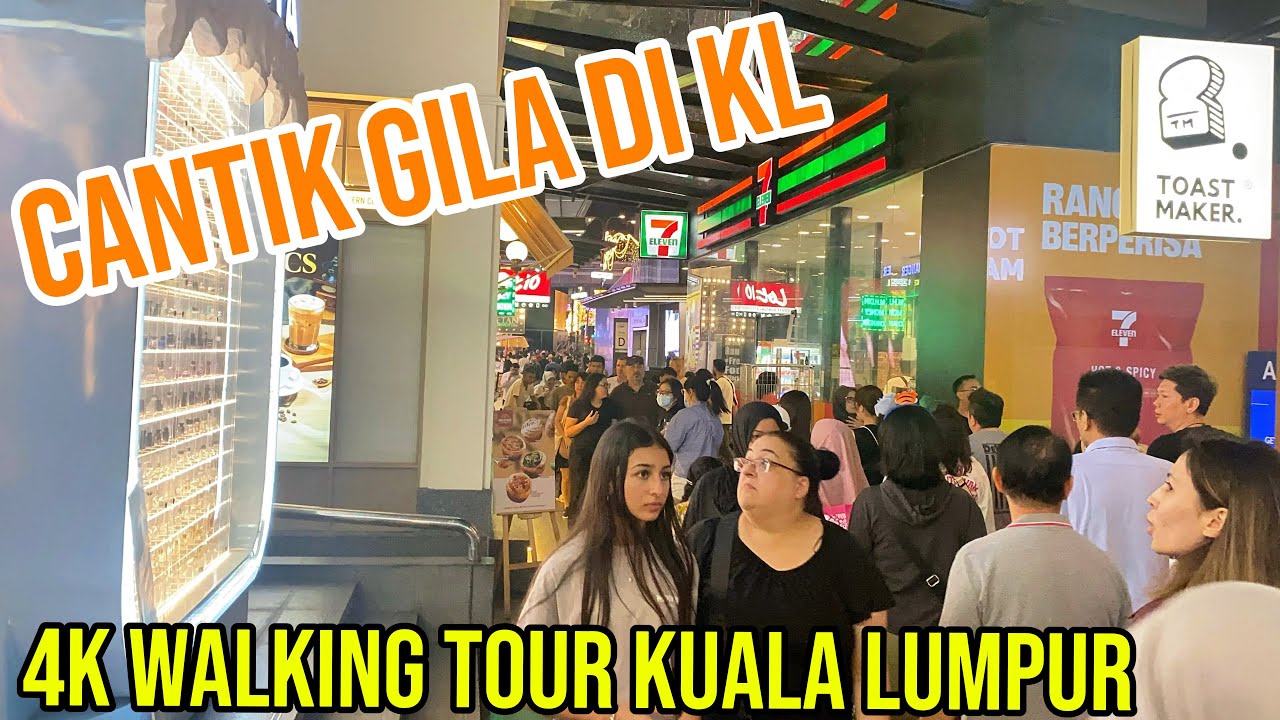 Paling Cantik😍 Waqtu Siang Berjalan Hiburan Di Hebat Bukit Bintang || 4k Walking Tour Kuala Lumpur