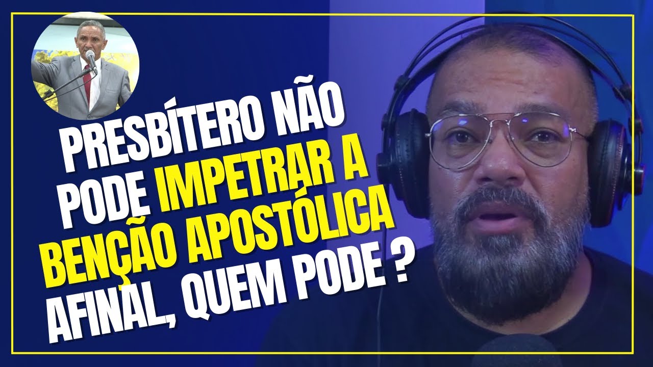 BENÇÃO APOSTOLICA, QUEM PODE EMPETRAR | PR PAULO NASCIMENTO | FALANDO DE BÍBLIA