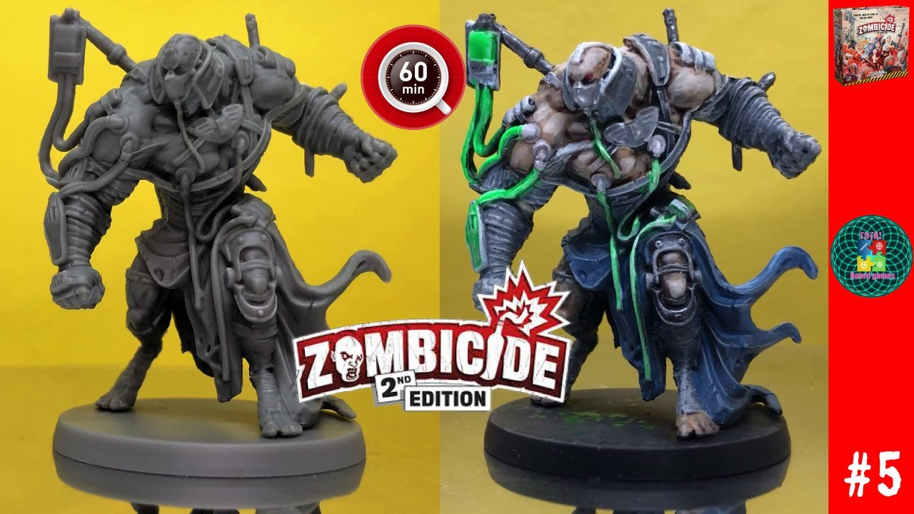 [ZOMBICIDE 2ND EDITION] - speed paint #5 / PATIENT 0