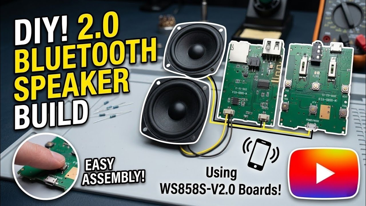 Bluetooth Amplifiers M-858S-V2.0 With Microphone, SD Card |