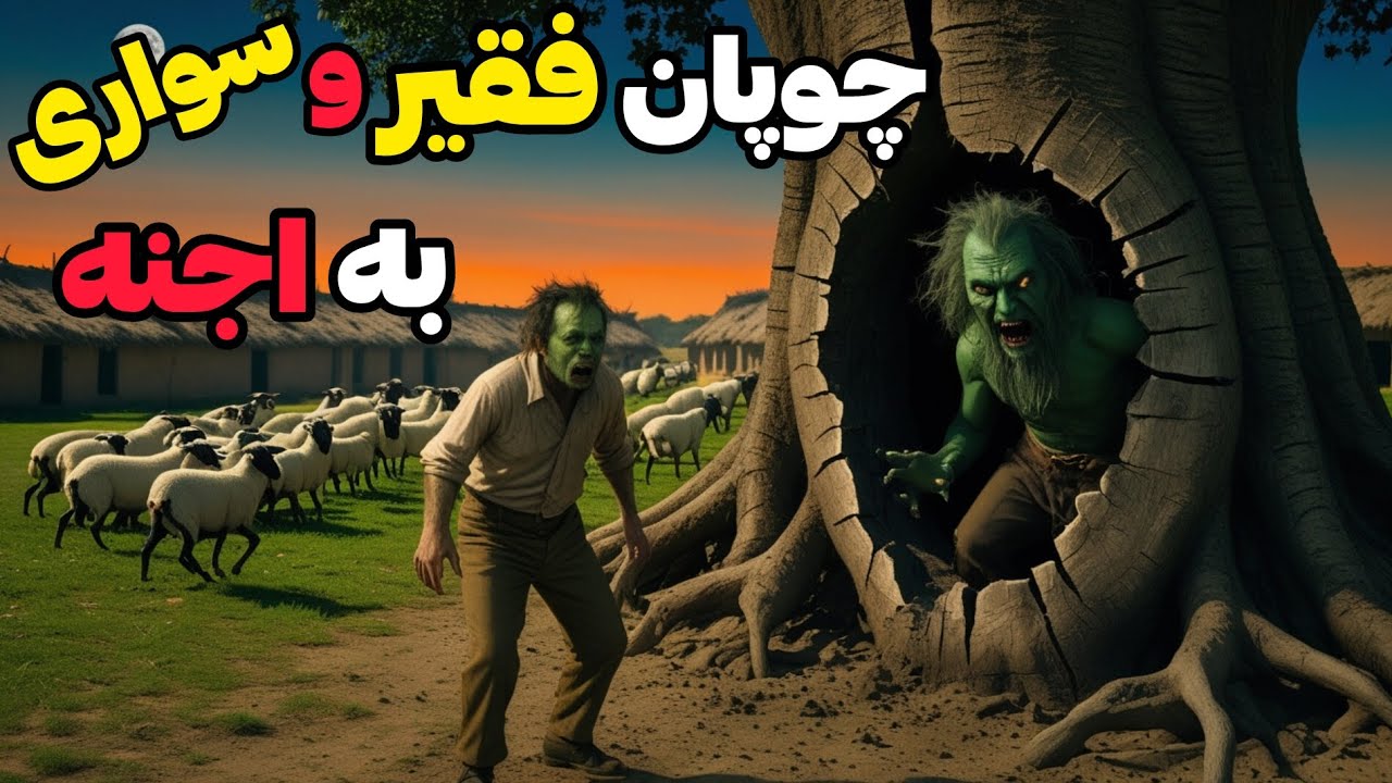 داستان ترسناک چوپان و سواری به اجنه: چوپانی که با سواری به اجنه وارد دنیای اجنه شد