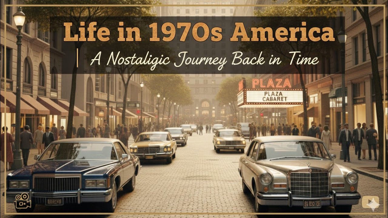 Life in 1970s America | A Nostalgic Journey Back in Time