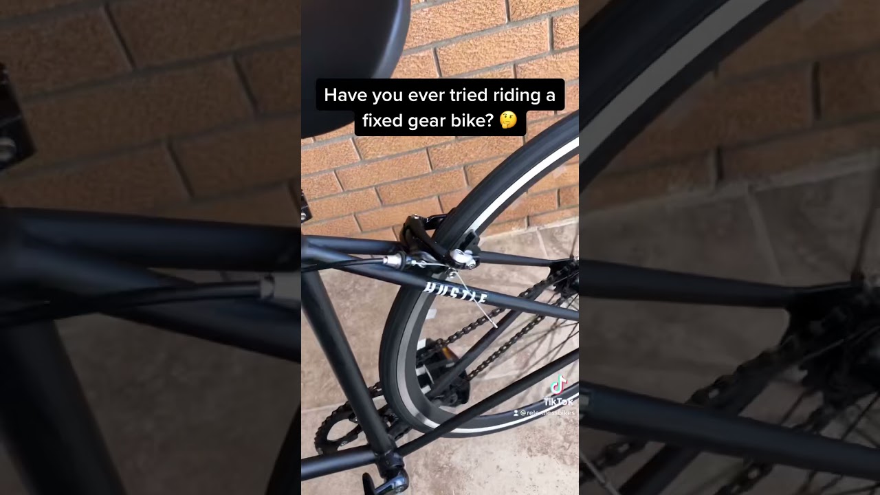 Have you ever ridden a Fixie bike? 👀 #shorts